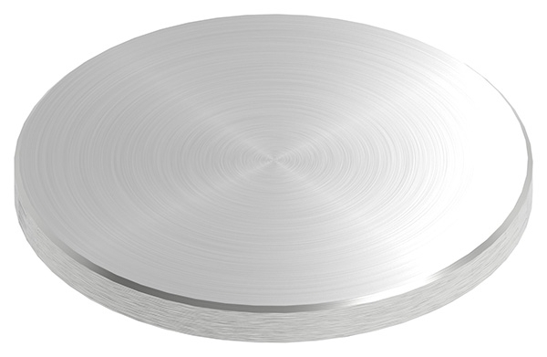 Ronde - Masse- Ø 100x8 mm - mit Rundschliff - Fase - V2A-11-2244RF.4