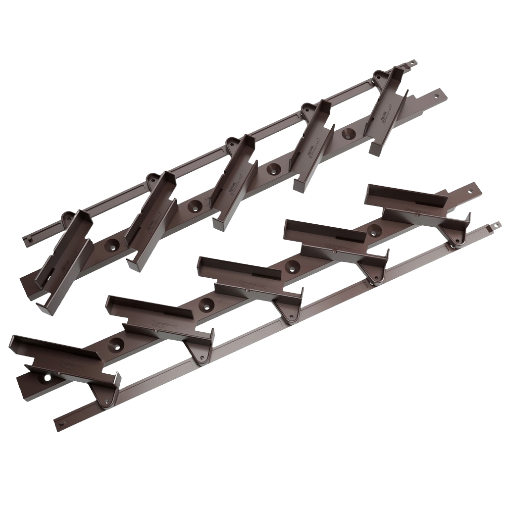 Kipp-Jalousiesystem Kunststoff 440 mm Braun Paar -links - rechts-89-11FGSWS440PVCBROWN-A.4