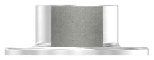 Wandbefestigung fuer Nutrohr Ø 42-4 mm - V2A-12-2325.4