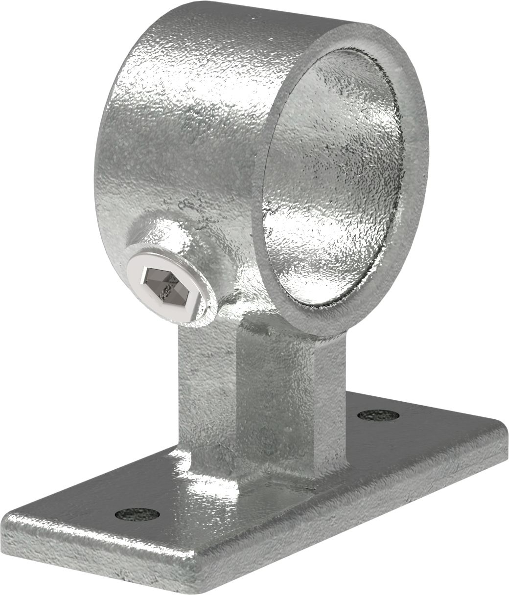 Rohrverbinder - Handlaufhalterung - 143B34 - 33-7 mm - 1- - Feuerverzinkt u. Elektrogalvanisiert-143B34