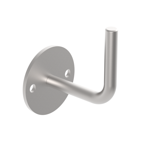Handlaufhalter Edelstahl AISI 304 Wandmontage geschliffen-89-11A0118271-A.4