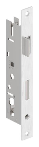 Rohrrahmenschloss verzinkt- Abstand 72 mm- Dornmass 30 mm- Stulpe Edelstahl geschliffen-88-1150106.72