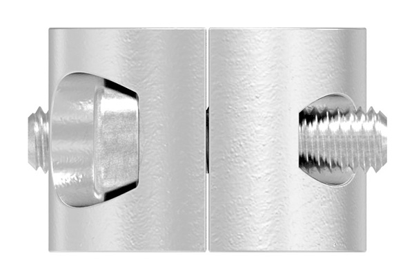 Rundklemme Edelstahl V4A fuer Seil Ø 4 mm 2-teilig-88.11100072004