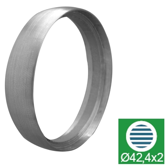 Handlaufring Edelstahl V2A fuer Rohr D42-4x2 geschliffen-89-11A74211A-A.4