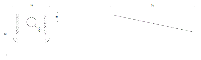 Wandkonsole zweifach Schiebetor MEA Gr- 1 - 2 verzinkt 10335410-60-0207.7