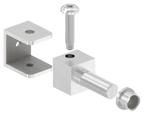Verstellbares Torband mit Gewindehuelse M24- V2A-88-11123-M24.VA