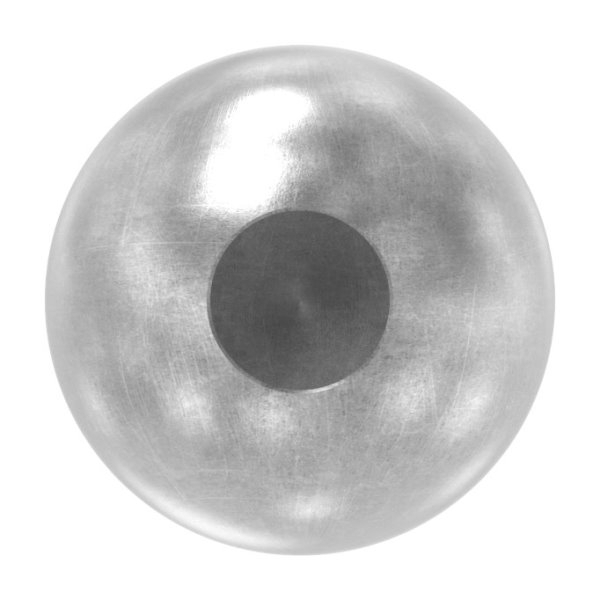Kugel Ø 35 mm - mit Sackloch 12-2 mm - Stahl S235JR- roh-30-2742.8