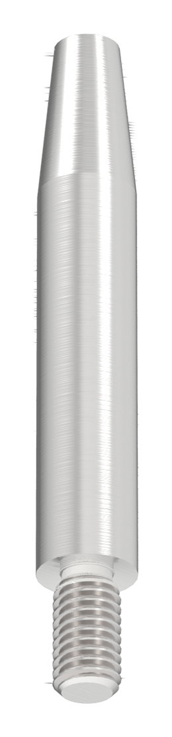 Edelstahl Traegerstift Ø 12 x 75 mm - M8x15 - zum Anschweissen -V2A-11-2157.4