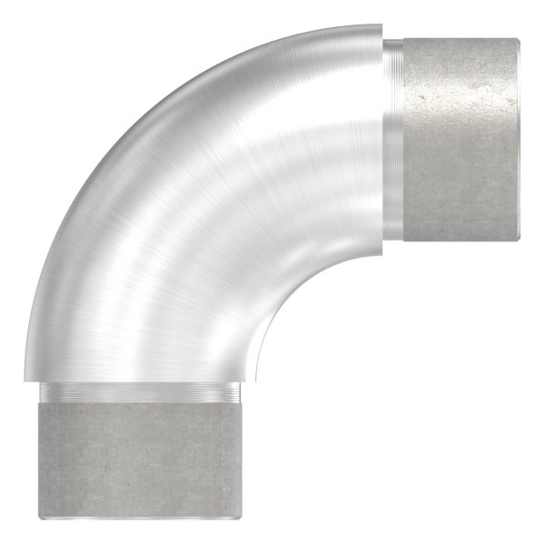 Rohrbogen 90° rund- fuer Rundrohr Ø 33-7x2-0 mm V2A-11-3600.4