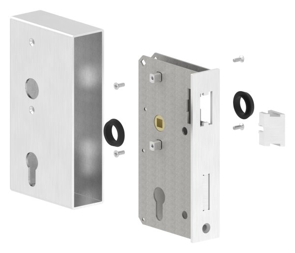 Schlosskasten 40x94-5x173 mm V2A-11-3904.4
