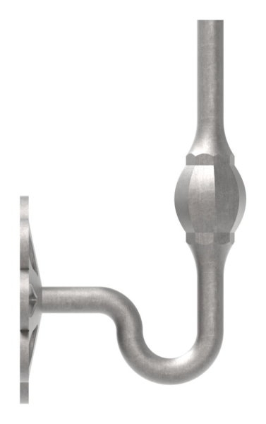 Handlauftraeger - zum Anschweissen - Stahl S235JR- roh-30-1412.8