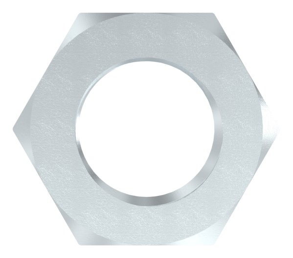 Sechskantmutter Stahl verzinkt M20 flache Form DIN 936-88-1158323-ST.20