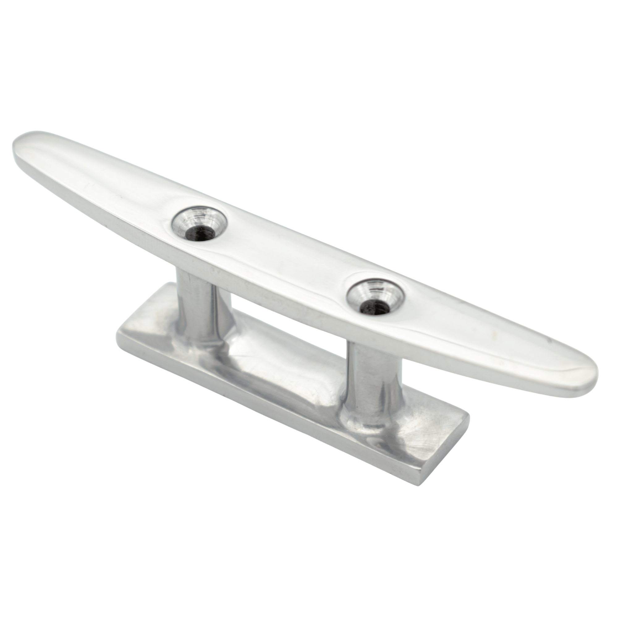 Klampe flach mit 2 Bohrungen 100 mm V4A-66-64-411.82214100