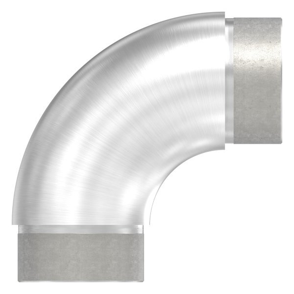 Rohrbogen 90° rund- fuer Rundrohr Ø 48-3x2-0 mm V2A-11-3602.4