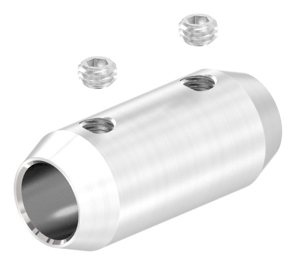 Rundstabverbinder - Gerade fuer Rundstab Ø 10 mm-11-1643-4.102