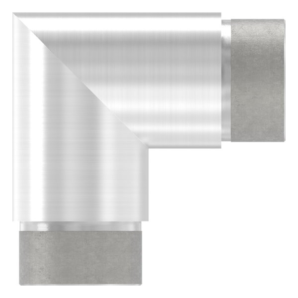 Eckbogen 90°- fuer Rundrohr Ø 42-4x2-0 mm V4A-11-3611.1