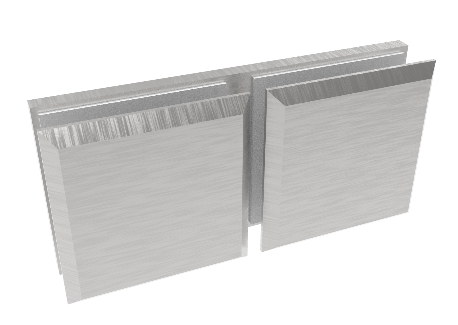 Glashalter quadratisch Zinkdruckguss 45x45 mm fuer Glas 8-10 mm geschliffen-89-11GSZNZP917S-A.4