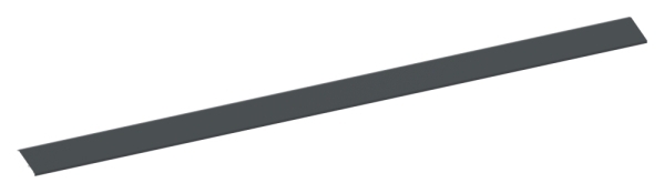 Design-Abdeckung fuer eleganza canopy- L- 3000mm- RAL 7016-88-11VDE-AB-3000.7016