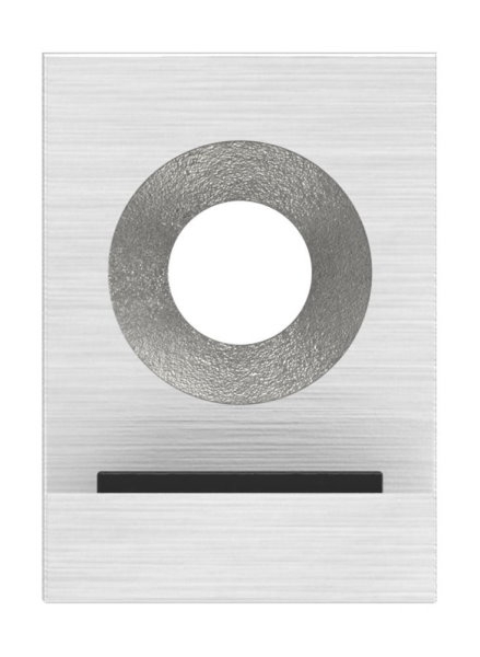 Halteboden mit geradem Anschluss- V2A - Edelstahl V2A-88-1160501-240.00