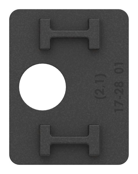 1 Paar Gummis zu Glasklemme 52x52x32-5 mm AbZ fuer 12-76 mm Glas VSG-10-3115ABZ.0