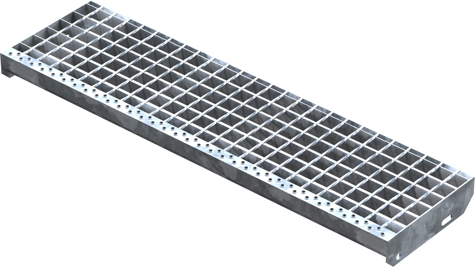 Schweisspressroststufe Metallstufe 1000x270 mm Masche 34-38 mm Tragstab 35-2 mm S235JR feuerverzinkt-25-1002730303.7