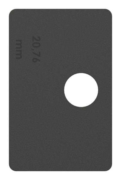 1 Paar Gummis zu Glasklemme 60x70x45 mm AbZ fuer 20-76 mm Glas VSG-10-3321ABZ.0
