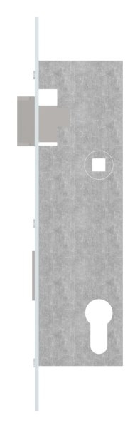 Rohrprofilschloss - Dornmass- 40 mm - Stahl -verzinkt- S235JR-11-3925.7