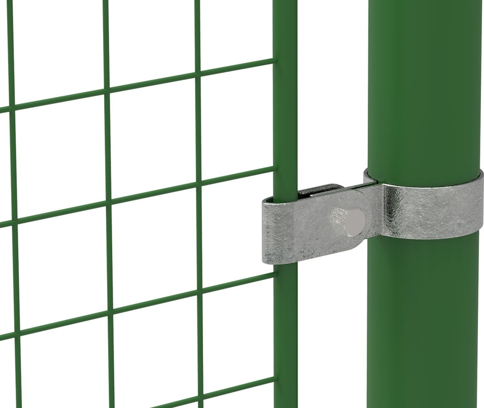 Rohrverbinder - Gitterhalter einfach - 170E60 - 60-3 mm - 2- - Feuerverzinkt u. Elektrogalvanisiert-170E60