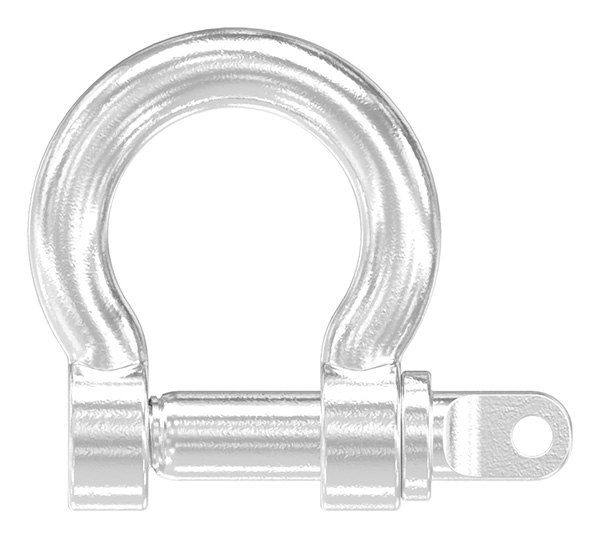Gebogener Schaekel Edelstahl V4A M4-88.1110005104