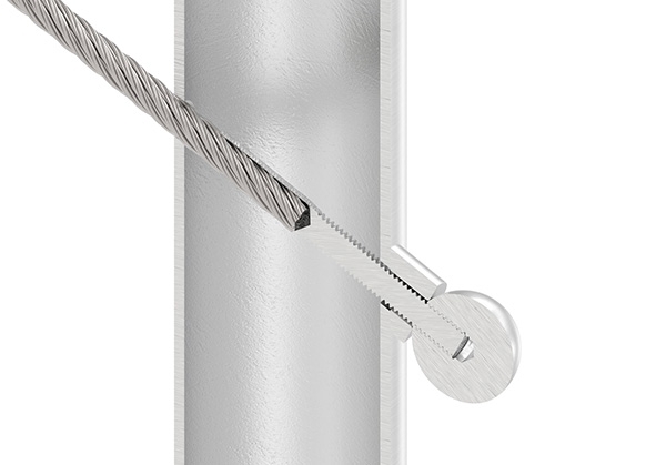 Formanschluss - fuer Anschluss Ø 42-4 mm - Gewinde M8 - V2A-11-2828.4