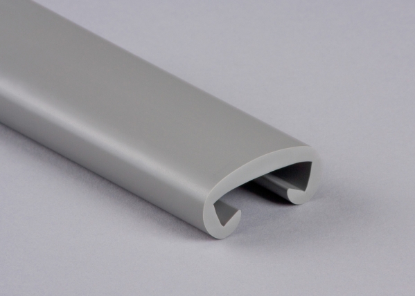 Kunststoffhandlauf fuer 35 x 8mm- verkehrsgrau- 25 Meter-88-11F358.004