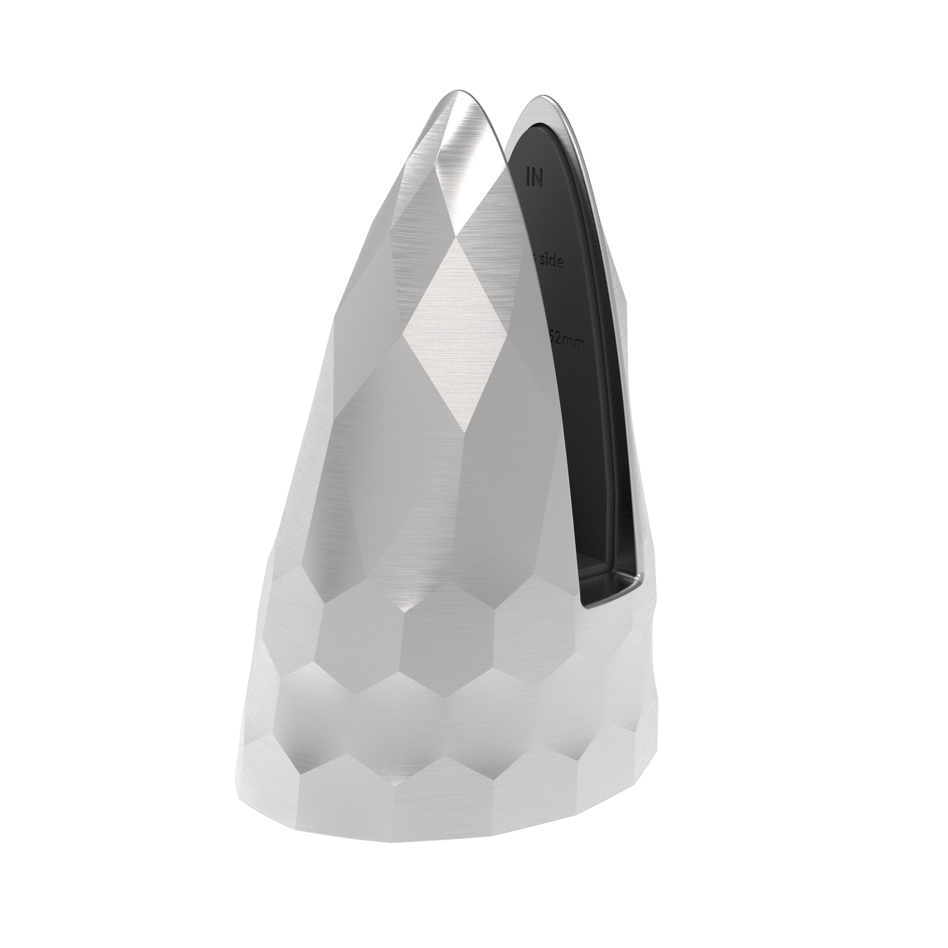 Verstellbare Bodenglasklemme Edelstahl AISI 304 fuer Glas 16-76-21-52mm-89-11A65D1000-A.4