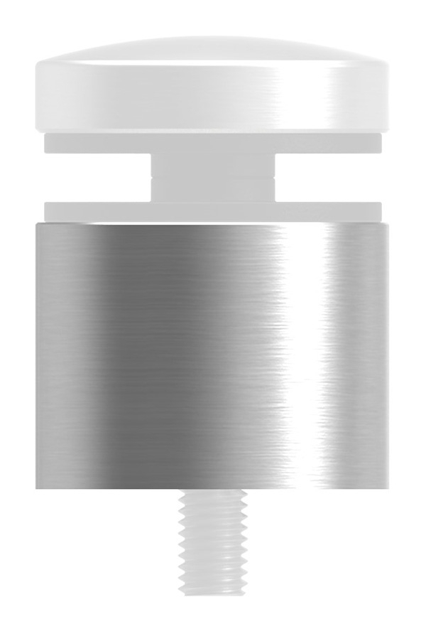 Glaspunkthalter-Unterteil Ø 40 mm- V2A- Hoehe- 30 mm-10-5041.4UT30