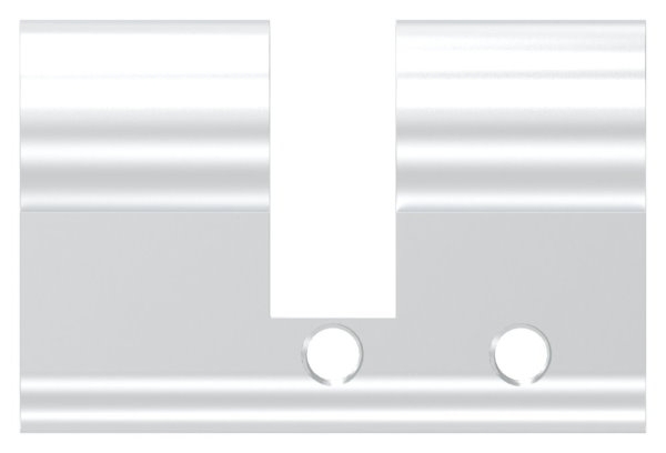 Profil-Blindzylinder L 50 mm fuer 10-40 und 25-25 mit Stulpschraube M5x80-88-118591.50