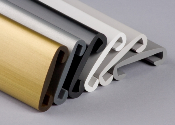 Kunststoffhandlauf fuer 50x8 mm Kunststoff verkehrsgrau Rolle 25 m-88-11F508.004