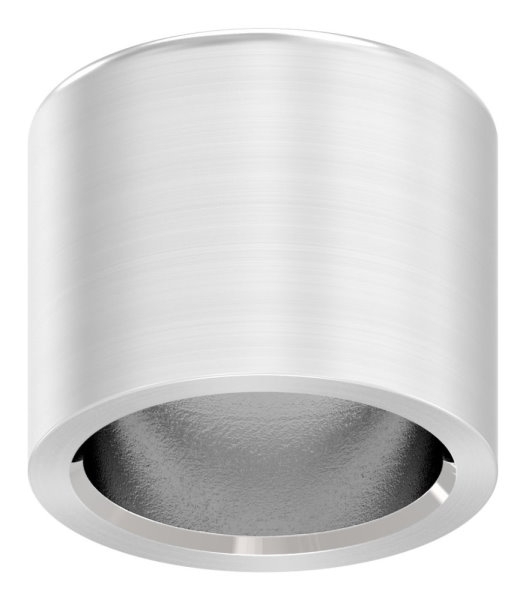 Endkappe fuer Rundmaterial Ø 12 mm leicht gewoelbt zum Kleben V2A-11-4014.4