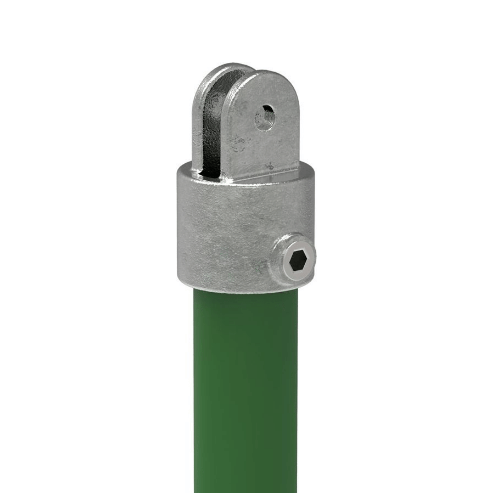 Rohrverbinder - Gelenkhalter - 173FA27 - 26-9 mm - 3-4- - Feuerverzinkt u. Elektrogalvanisiert-173FA27