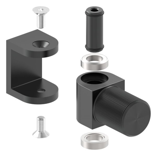 Torband ohne selbstschliess- Funktion schweissbar aus Aluminium ARTIKEL - SM W-Anschweissversion-88-11181-SM.W