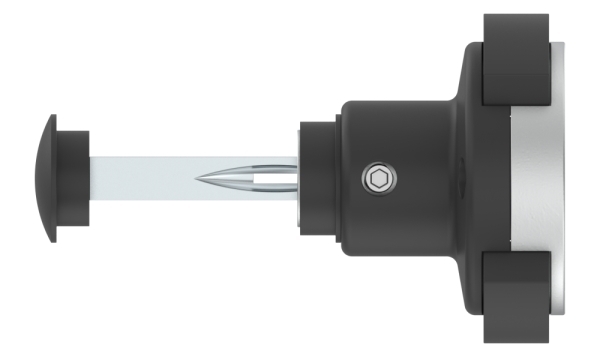 Sicherheitsknauf Aluminium mit 8x8 mm Drueckerstift einzeln-88.1115901