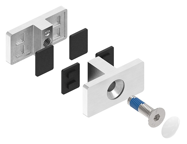 Glasausrichter - fuer Glas- 20-76-21-52 mm - V2A-12-4037.4