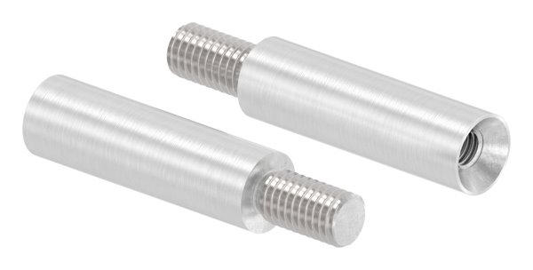Edelstahl Traegerstift Ø 12 x 40 mm - mit Aussen- - Innengewinde -V2A-11-2165.4