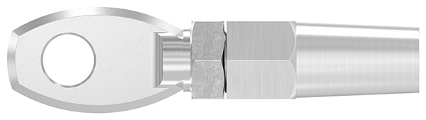 Augenterminal zur Selbstmontage - Fuer Seil Ø 6 mm - V4A-11-2744.1