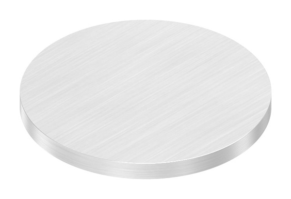 Ronde - Masse- Ø 52x4 mm - mit Laengsschliff - V2A-11-2238.4