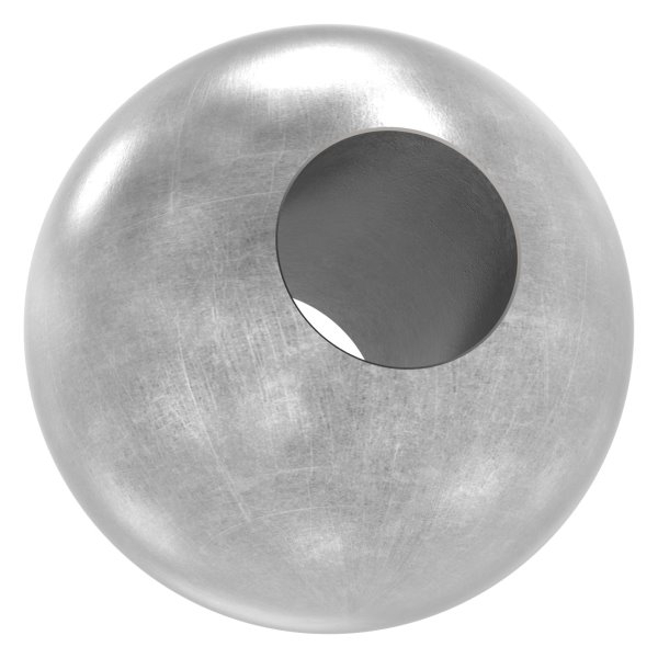 Kugel Ø 35 mm - mit Durchgangsbohrung 14-2 mm - Stahl S235JR- roh-30-2749.8