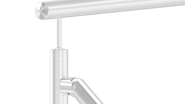 Gelenkstueck V2A fuer Rohr Ø 42-4 x 2-0 mm zum Anschrauben geschliffen K240-88-1156257-320.42