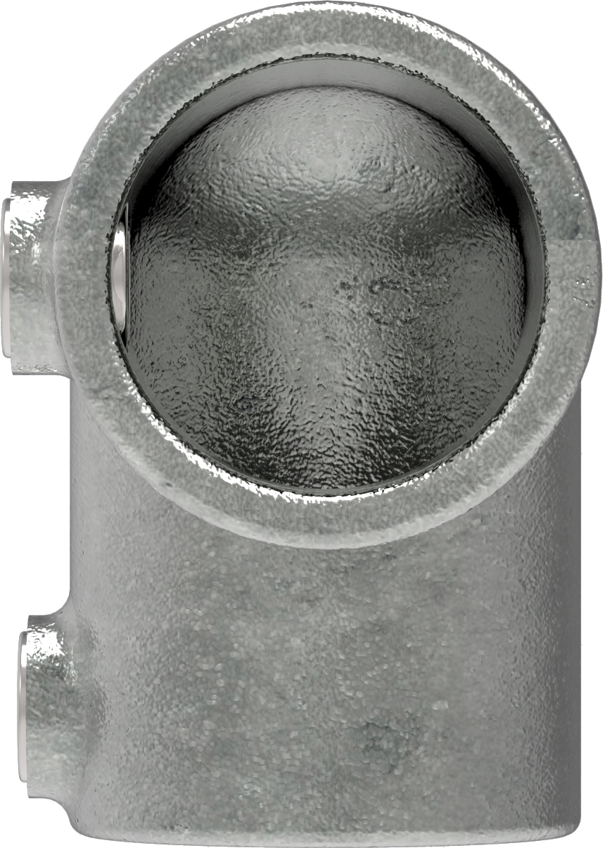 Rohrverbinder - Bogen 90° - 125C42 - 42-4 mm - 1 1-4- - Feuerverzinkt u. Elektrogalvanisiert-125C42