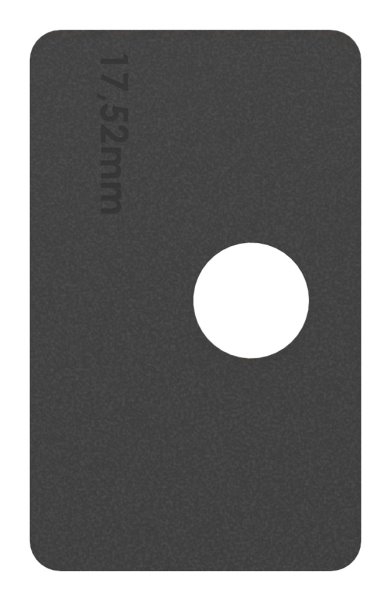 1 Paar Gummis zu Glasklemme 55x65x37-5 mm AbZ fuer 17-52 mm Glas VSG-10-3217ABZ.0
