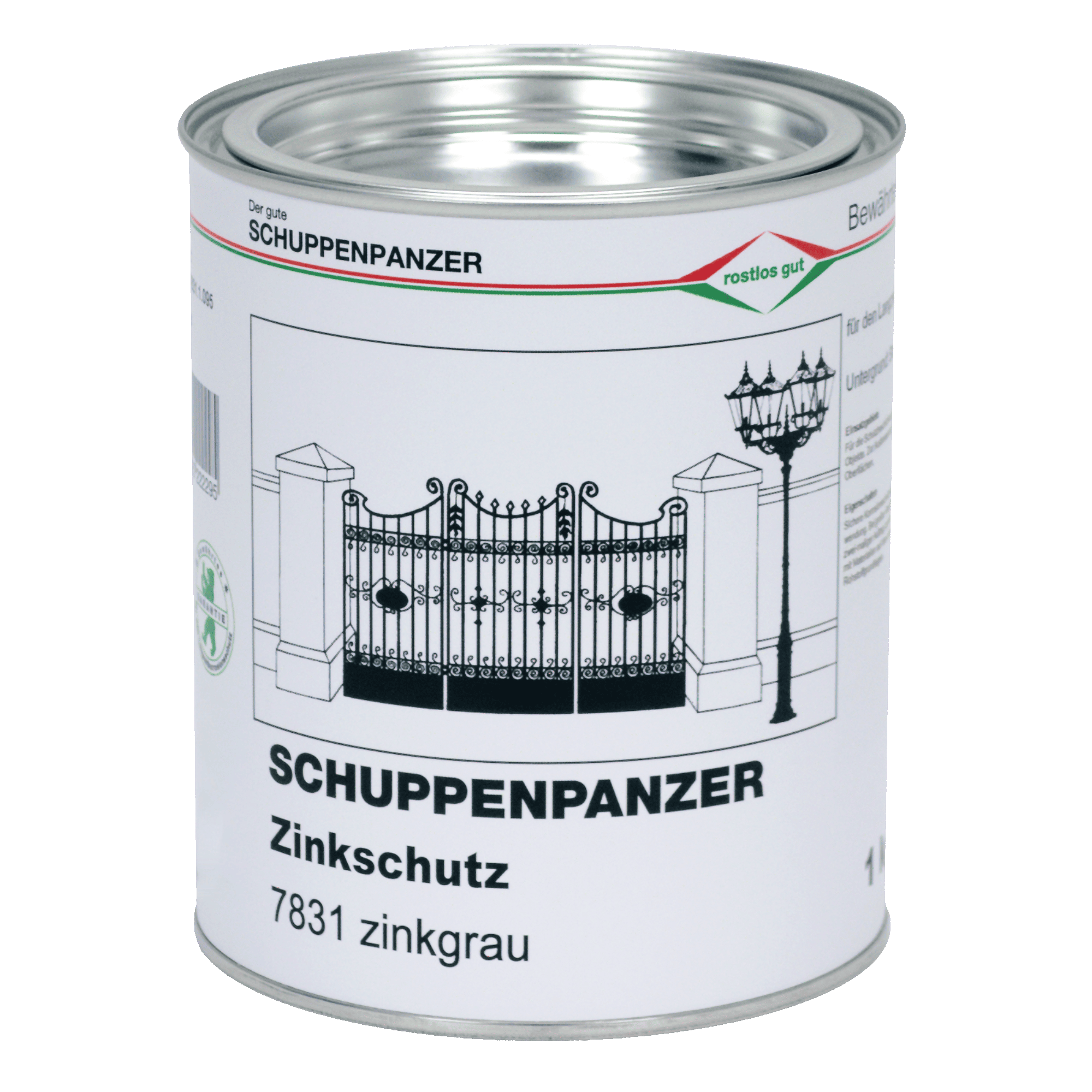 Imprimación para blindaje de escamas y protección contra el zinc