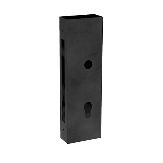 Profilschlosskasten Stahl 50x30 mm fuer Schloss B1-30-20x85 Roh-89-11B139J50X30-A.4