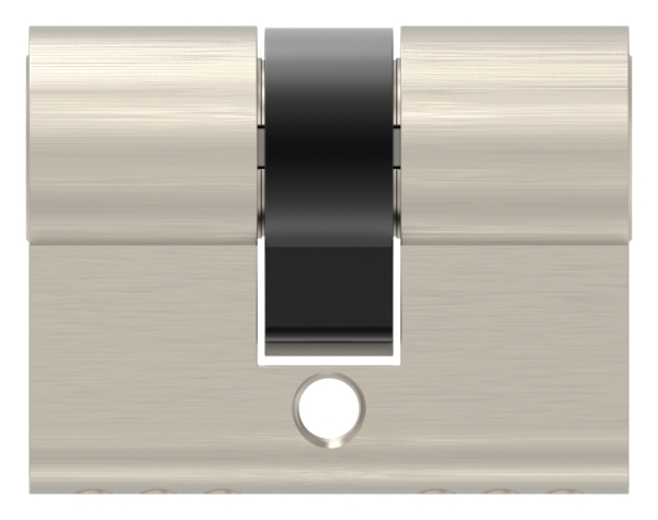 Zylinder Edelstahloptik 42 mm mit 3 Schluessel-11-3950.2